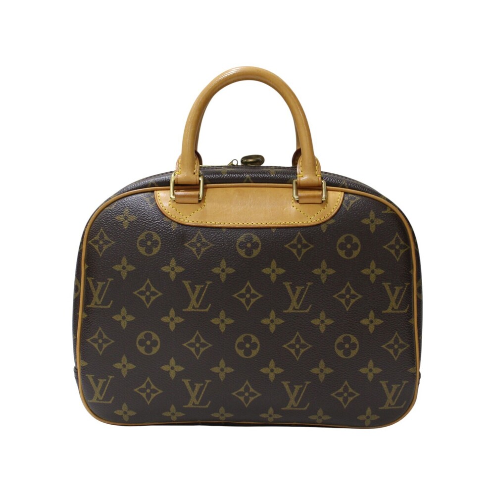 Louis Vuitton Handbag Monogram Classic Trouville Brown